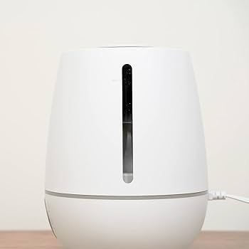 plus more ハイブリッド式加湿器 ホワイト 28畳対応上部給水ハイブリッド式 大噴霧アロマ加湿器リモコン付